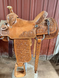 Load image into Gallery viewer, Saddle 14.5 Olin Young 3/4 Tooled
