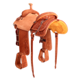 Load image into Gallery viewer, Saddle 15 MTM 7/8 Tooled
