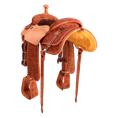Load image into Gallery viewer, Saddle 14.5 MTM 7/8 Tooled