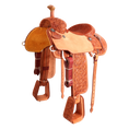 Load image into Gallery viewer, Saddle 15 MTM 7/8 Tooled