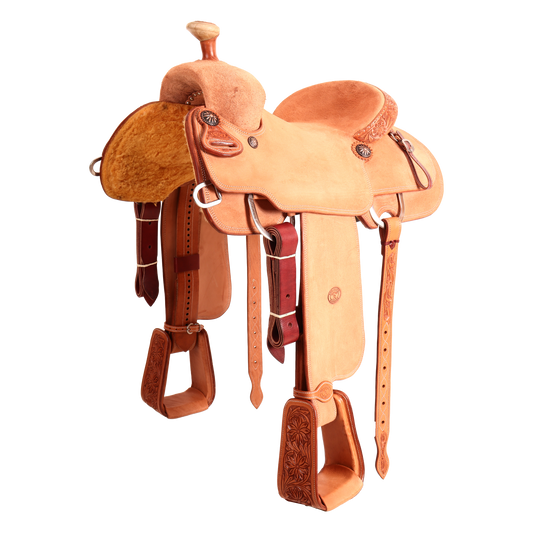 Saddle 15 OLIN YOUNG ROUGHOUT