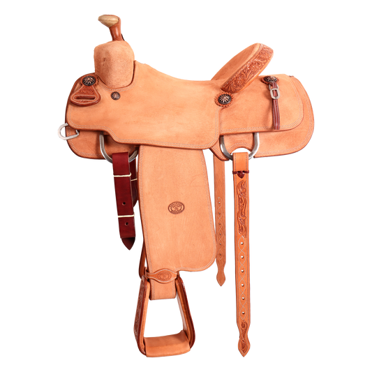 Saddle 15 OLIN YOUNG ROUGHOUT