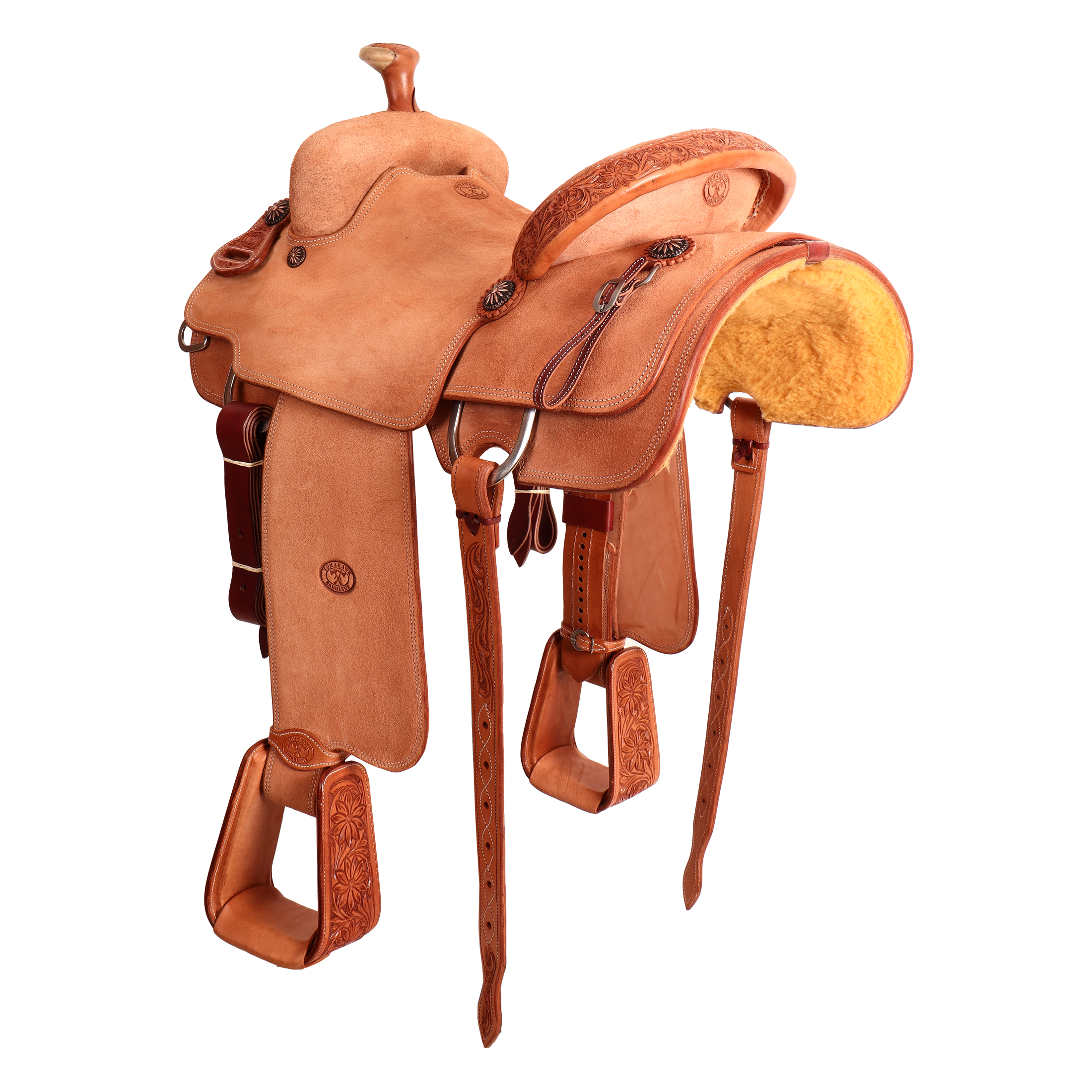 Saddle 15 OLIN YOUNG ROUGHOUT