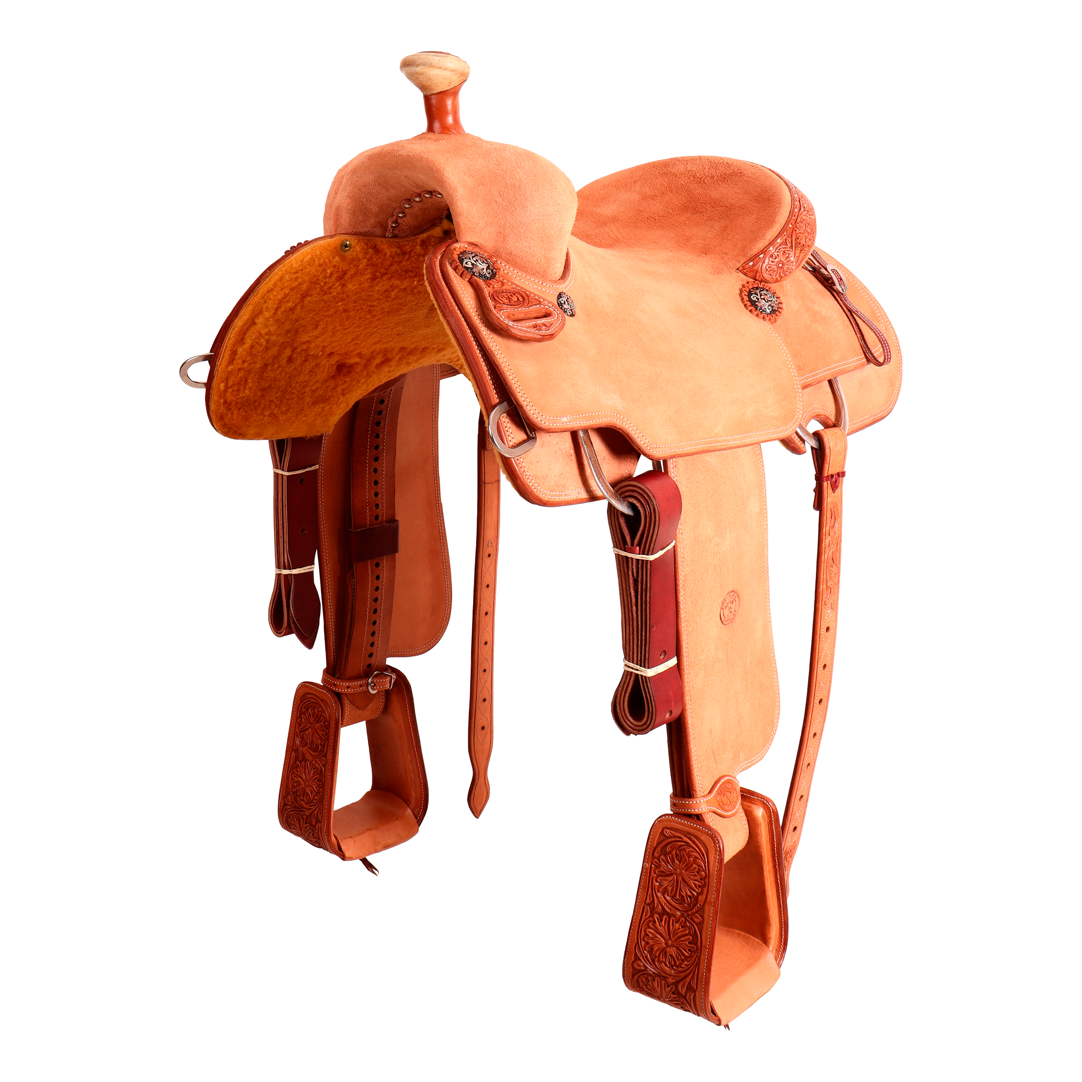 Saddle 16 OLIN YOUNG ROUGHOUT