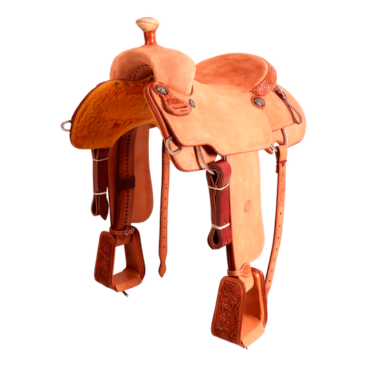 Saddle 16 OLIN YOUNG ROUGHOUT