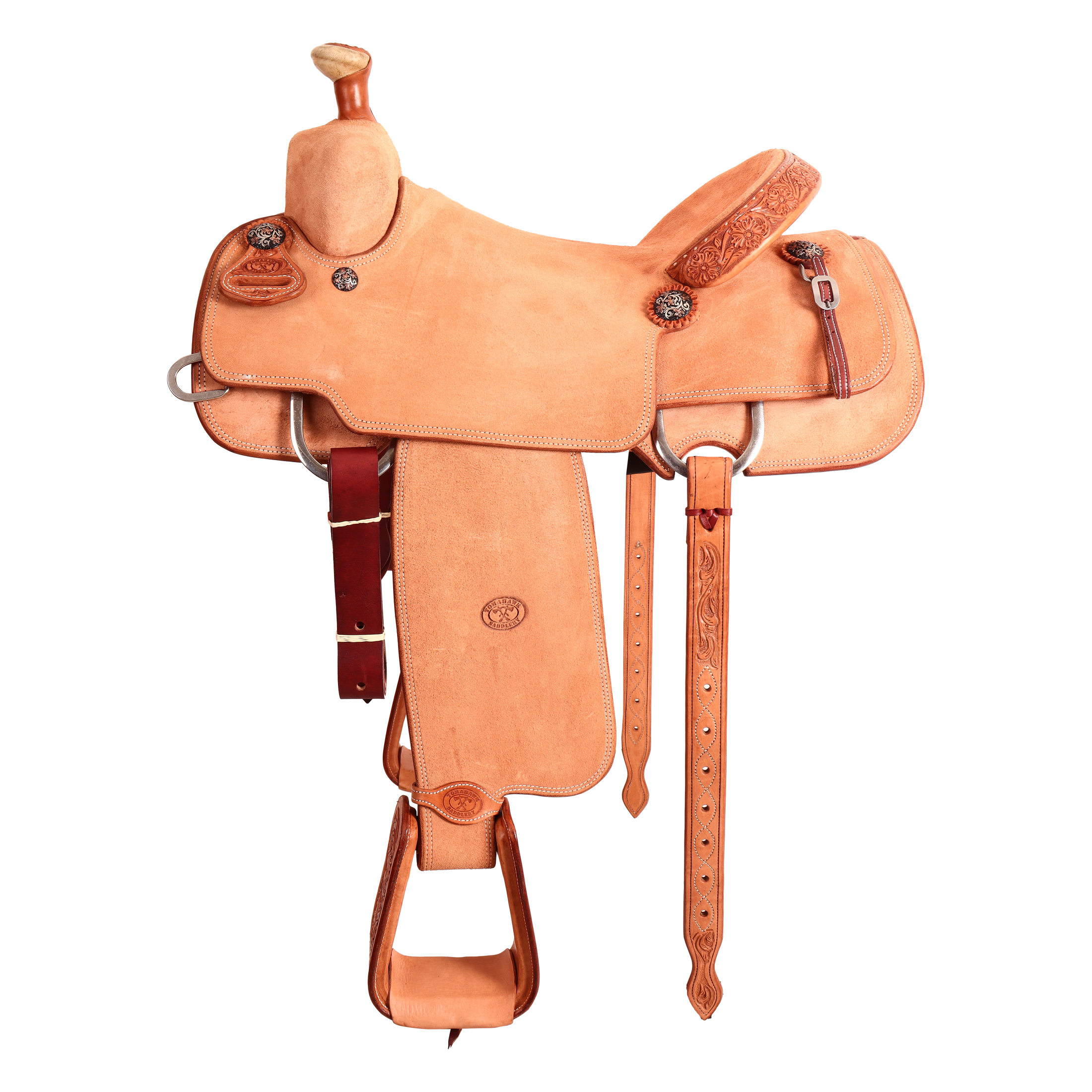 Saddle 16 OLIN YOUNG ROUGHOUT