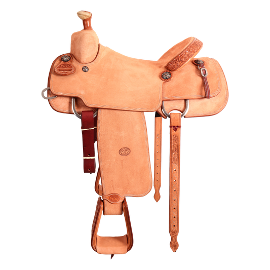 Saddle 16 OLIN YOUNG ROUGHOUT