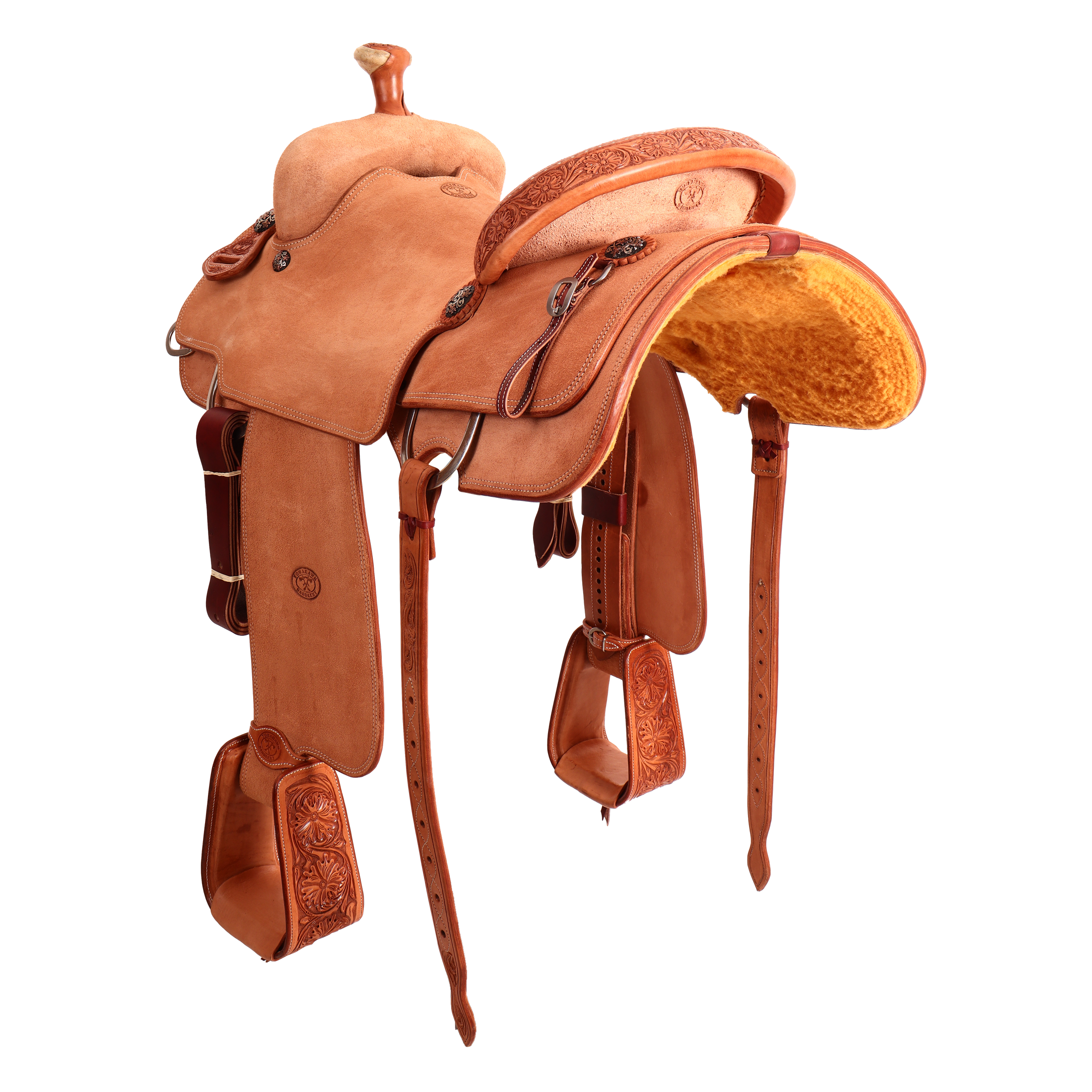 Saddle 16 OLIN YOUNG ROUGHOUT