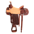 Load image into Gallery viewer, Saddle 15 MTM 7/8 Tooled