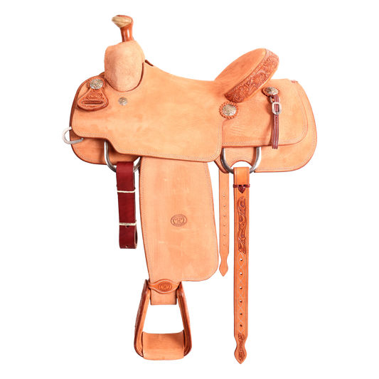 Saddle 14 OLIN YOUNG Rough Out