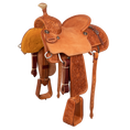 Load image into Gallery viewer, Saddle 13 MTM 7/8 Tooled
