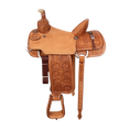 Load image into Gallery viewer, Saddle 14 CACTUS 3/4 Tooled
