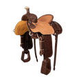 Load image into Gallery viewer, Saddle 15 CACTUS 7/8 Tooled