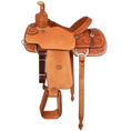 Load image into Gallery viewer, Saddle 13 CACTUS 3/4 Tooled