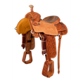 Load image into Gallery viewer, Saddle 15 BILLY HOG 3/4 Tooled