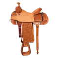 Load image into Gallery viewer, Saddle 14 OLIN YOUNG 7/8 Tooled