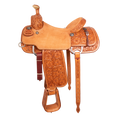Load image into Gallery viewer, Saddle 15 OLIN YOUNG  7/8 Tooled