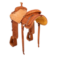 Load image into Gallery viewer, Saddle 16.5 MTM 7/8 Tooled