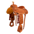 Load image into Gallery viewer, Saddle 15 OLIN YOUNG 7/8 Tooled