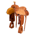 Load image into Gallery viewer, Saddle 15 MTM 7/8 Tooled