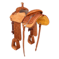Load image into Gallery viewer, Saddle 14.5 MTM 7/8 Tooled