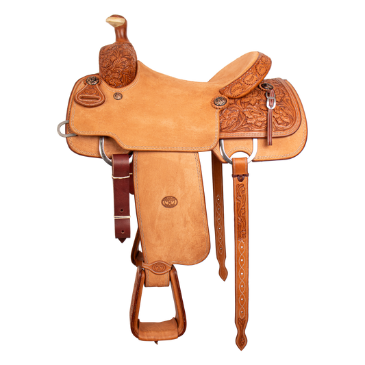 Saddle 15 OLIN YOUNG 1/2 Tooled