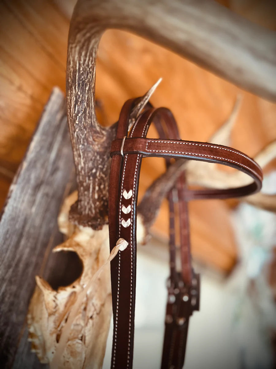 Browband Headstall W/ Turquoise