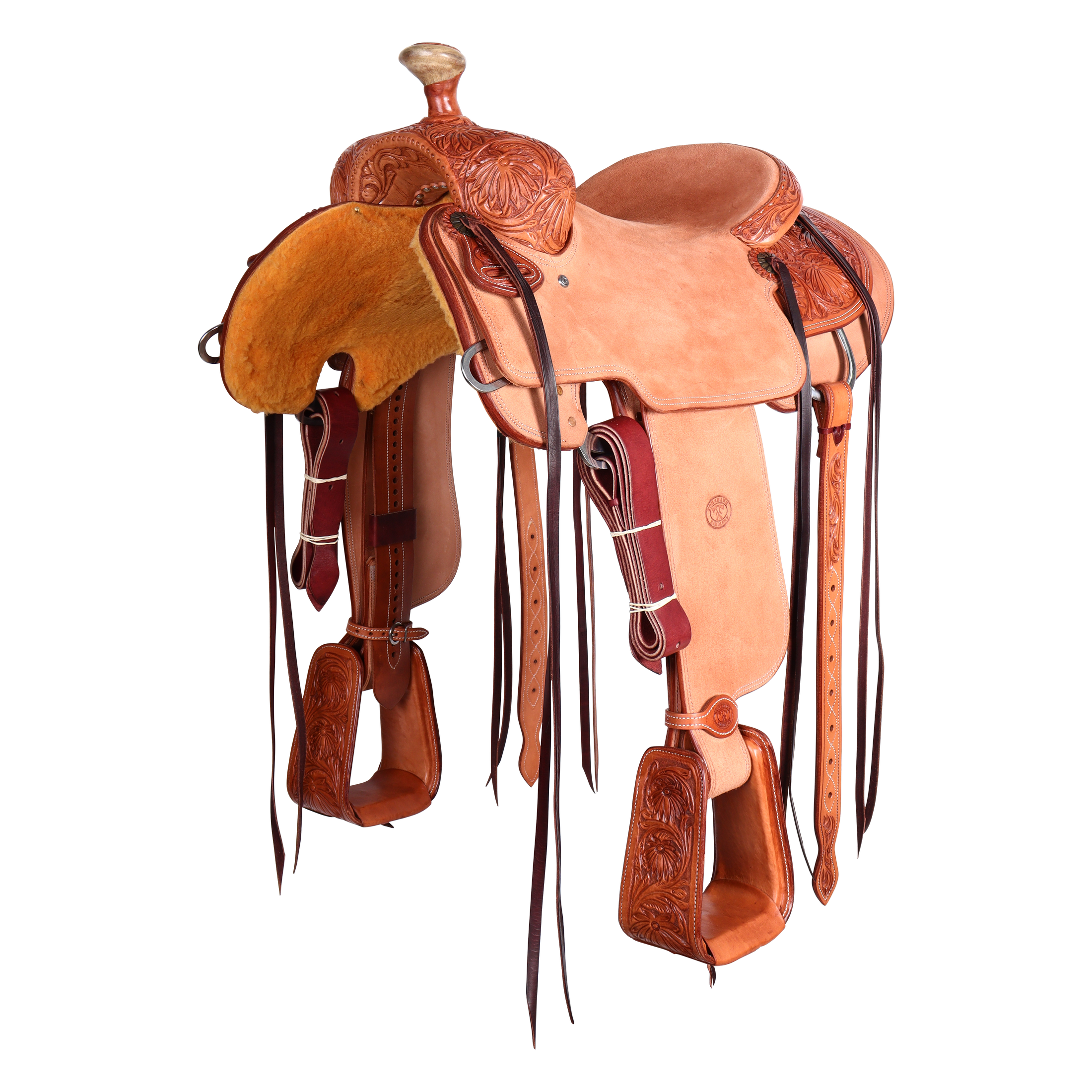 Saddle 15,5 COWBOY 3/4 TOOLED