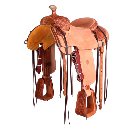 Saddle 15,5 COWBOY 3/4 TOOLED