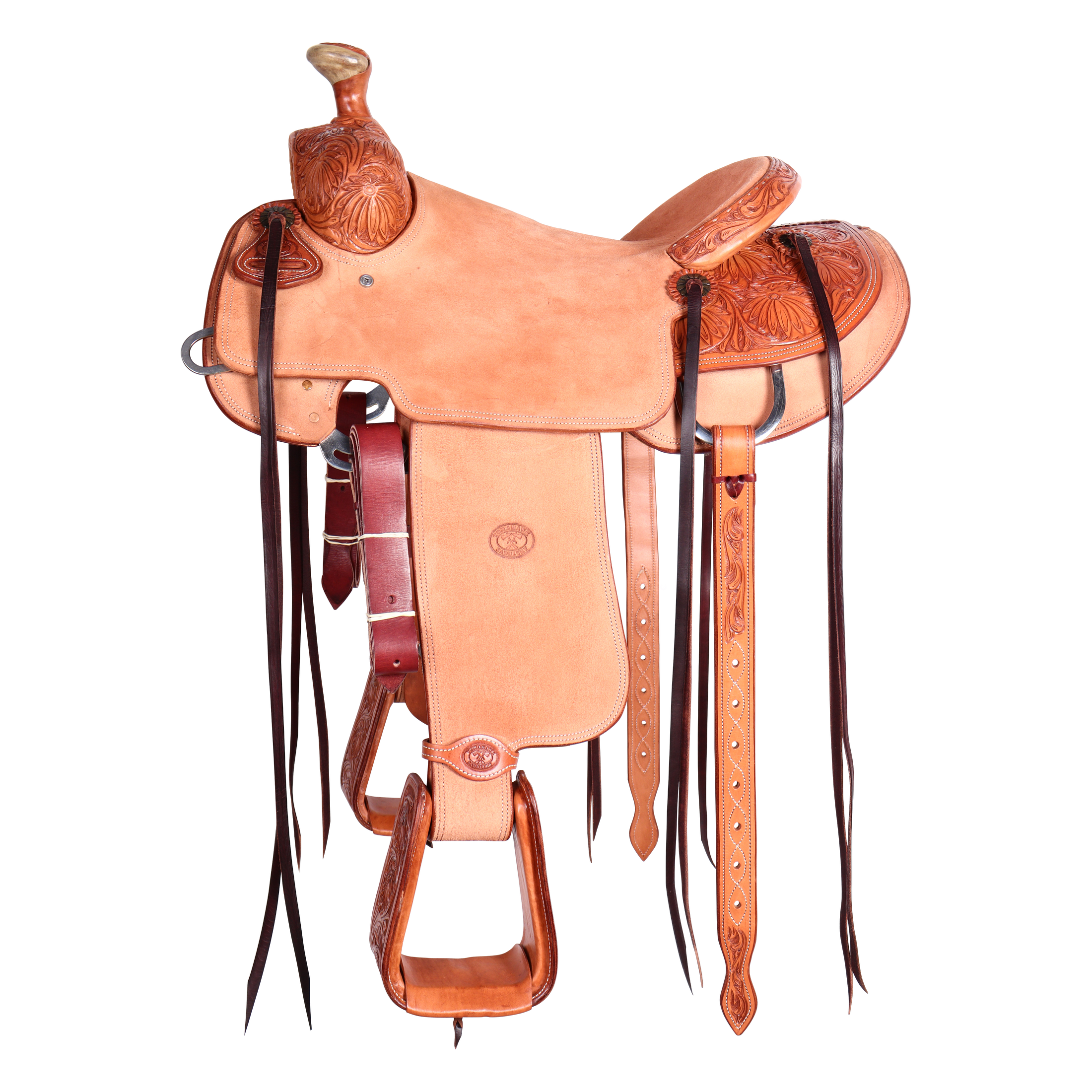 Saddle 15,5 COWBOY 3/4 TOOLED
