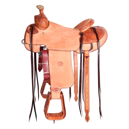 Saddle 15,5 COWBOY 3/4 TOOLED