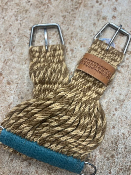 Tan and Cream Merino Cinch