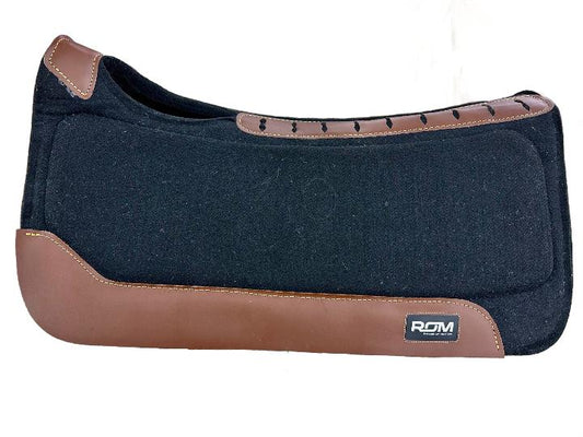 Black / Brown Leather ROM Pad