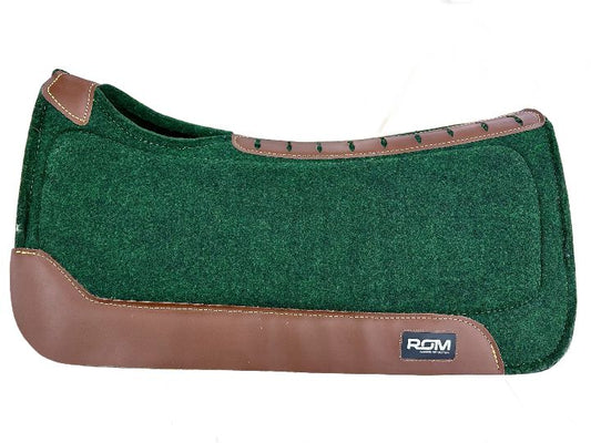 Hunter Green / Brown Leathers ROM Pad