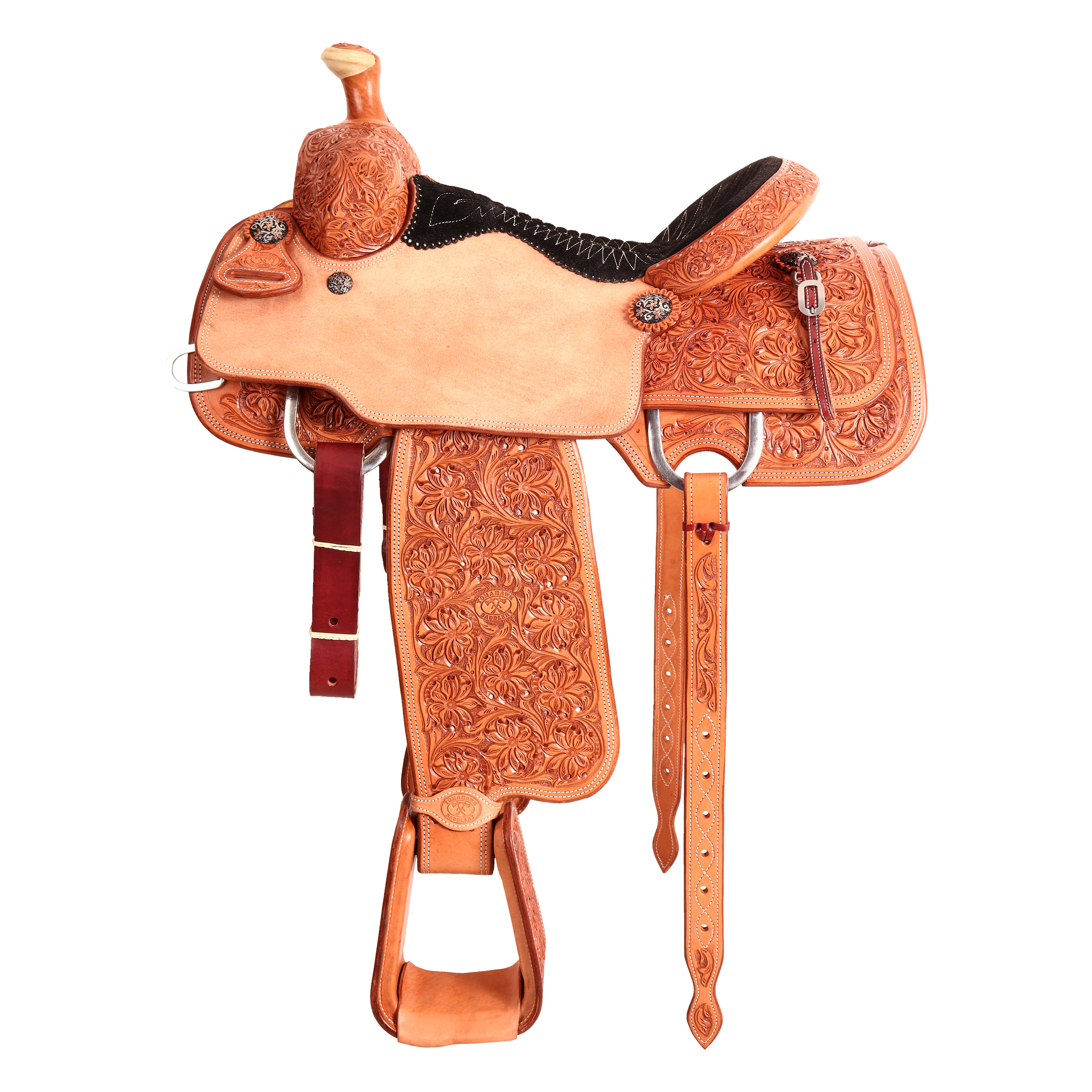 Saddle 15 OLIN YOUNG  7/8 Tooled