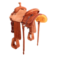 Load image into Gallery viewer, Saddle 14.5 MTM 7/8 Tooled
