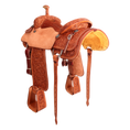 Load image into Gallery viewer, Saddle 15 MTM  7/8 Tooled
