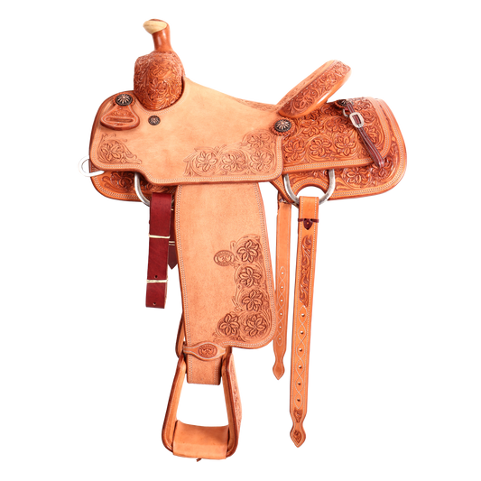 Saddle 14 OLIN YOUNG 3/4 Tooled