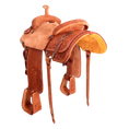 Load image into Gallery viewer, Saddle 14 MTM 7/8 Tooled
