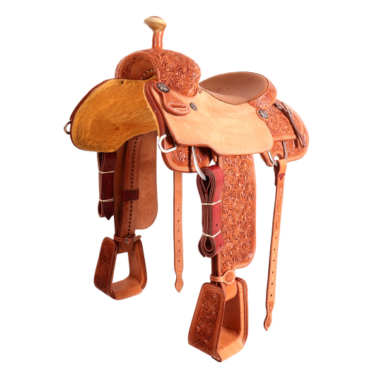 Saddle 15.5 MTM  7/8 Tooled