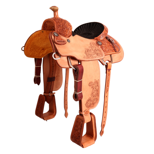 Saddle 13.5 OLIN YOUNG 3/4 Tooled