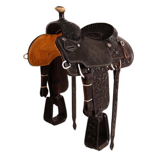 Saddle 13.5 OLIN YOUNG 7/8 Tooled