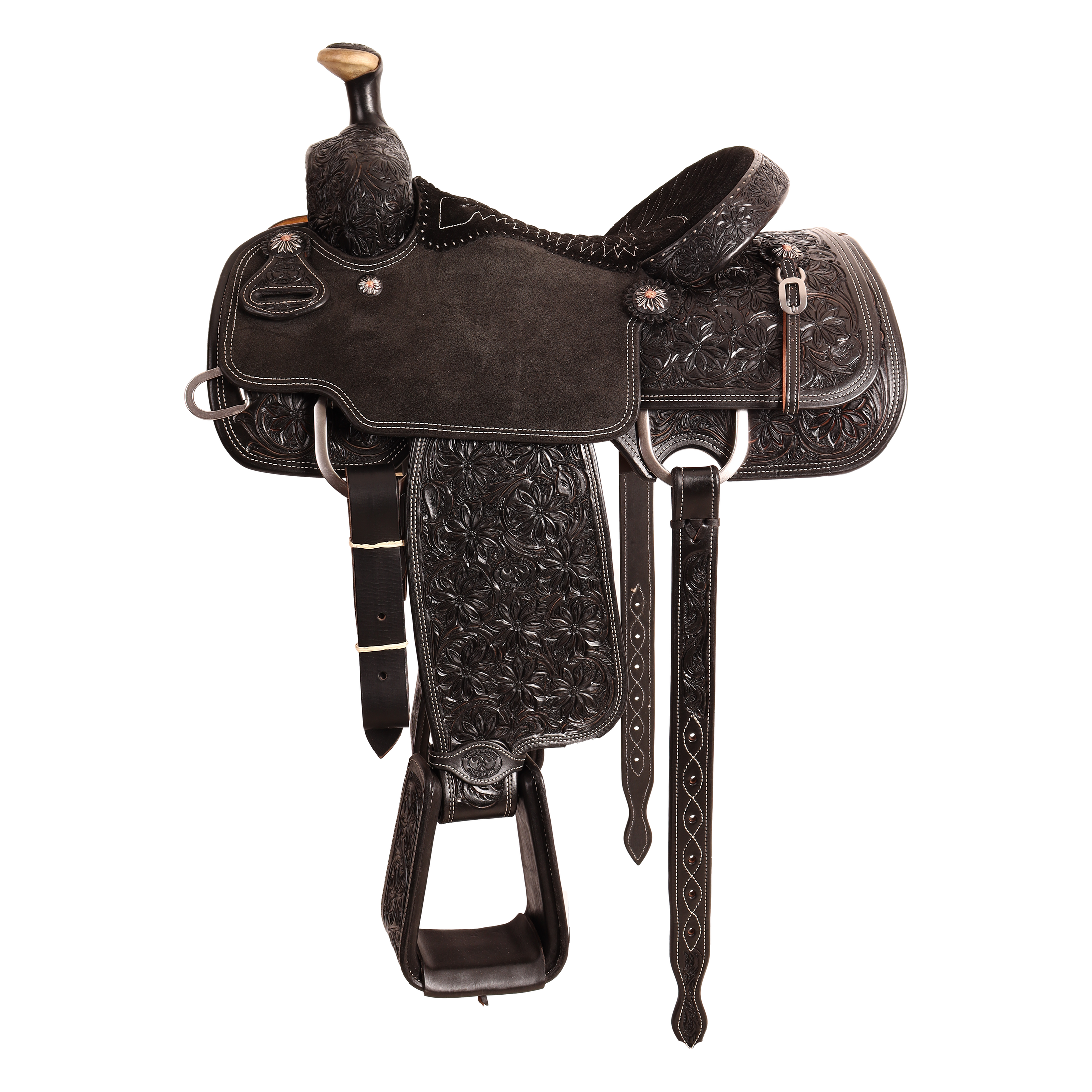 Saddle 13.5 OLIN YOUNG 7/8 Tooled