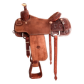 Load image into Gallery viewer, Saddle 16 MTM 3/4 TOOLED
