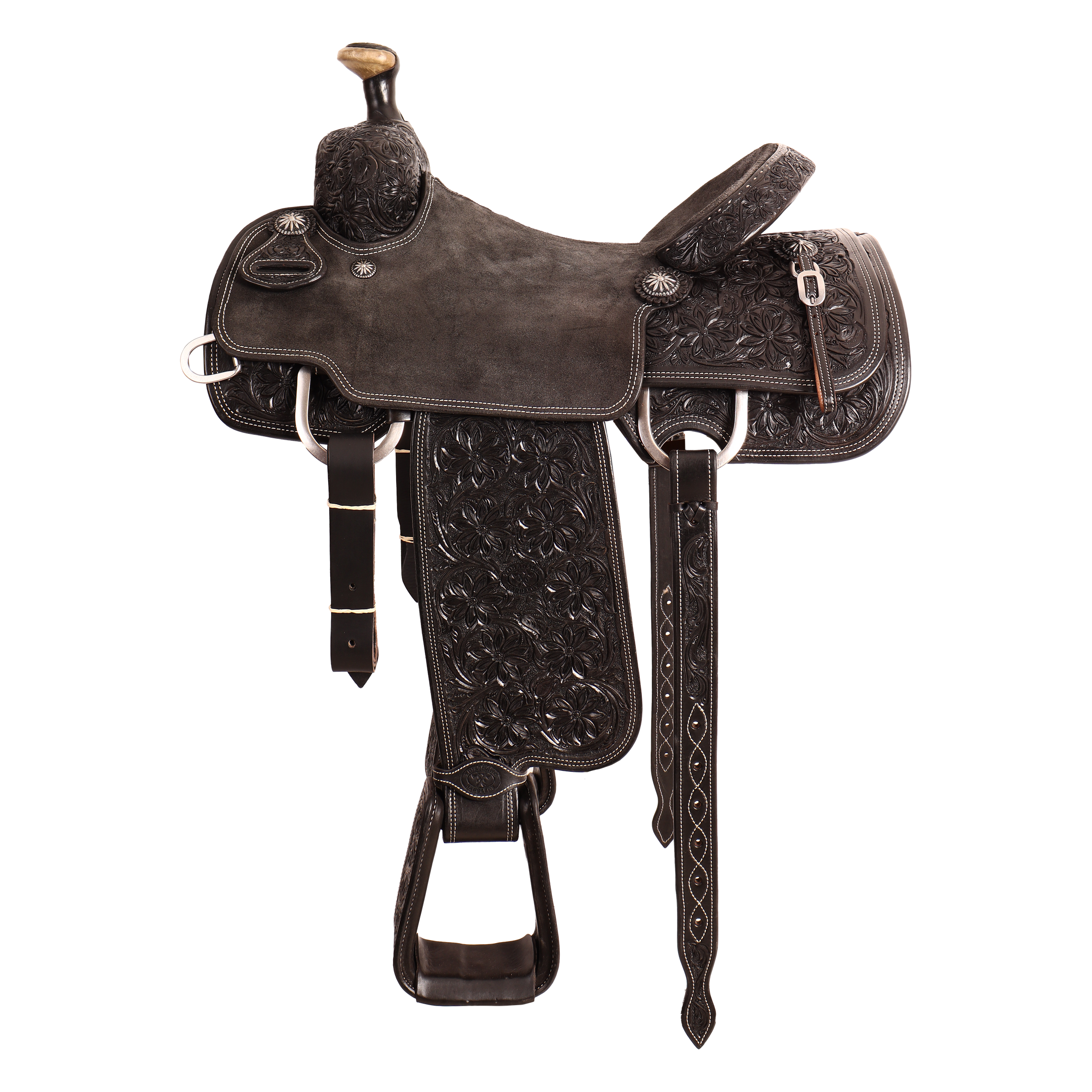 Saddle 14.5 OLIN YOUNG 7/8 Tooled