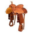 Load image into Gallery viewer, Saddle 15 CACTUS  7/8 Tooled
