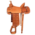 Load image into Gallery viewer, Saddle 15 CACTUS  7/8 Tooled
