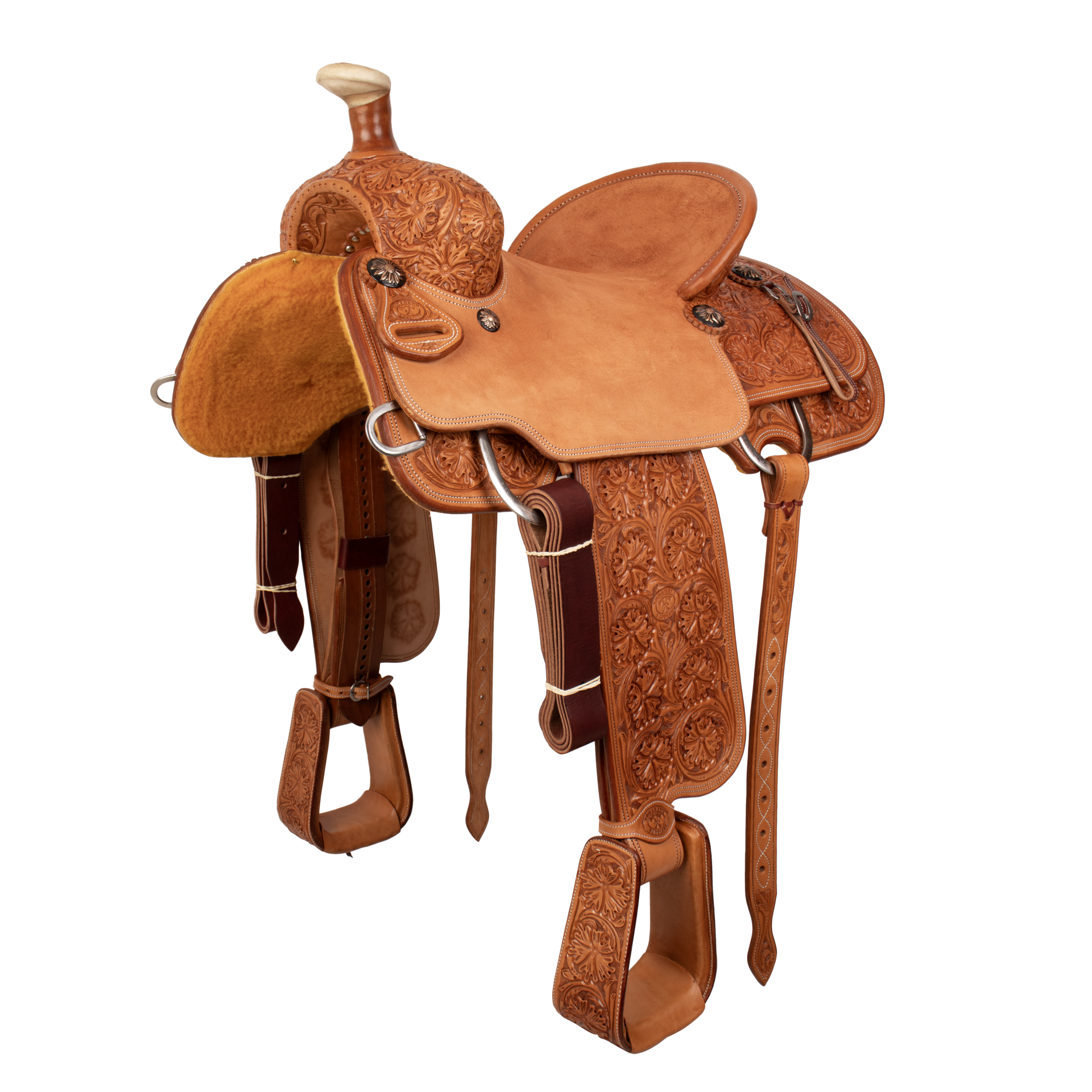 Saddle 15.5 CACTUS  7/8 Tooled