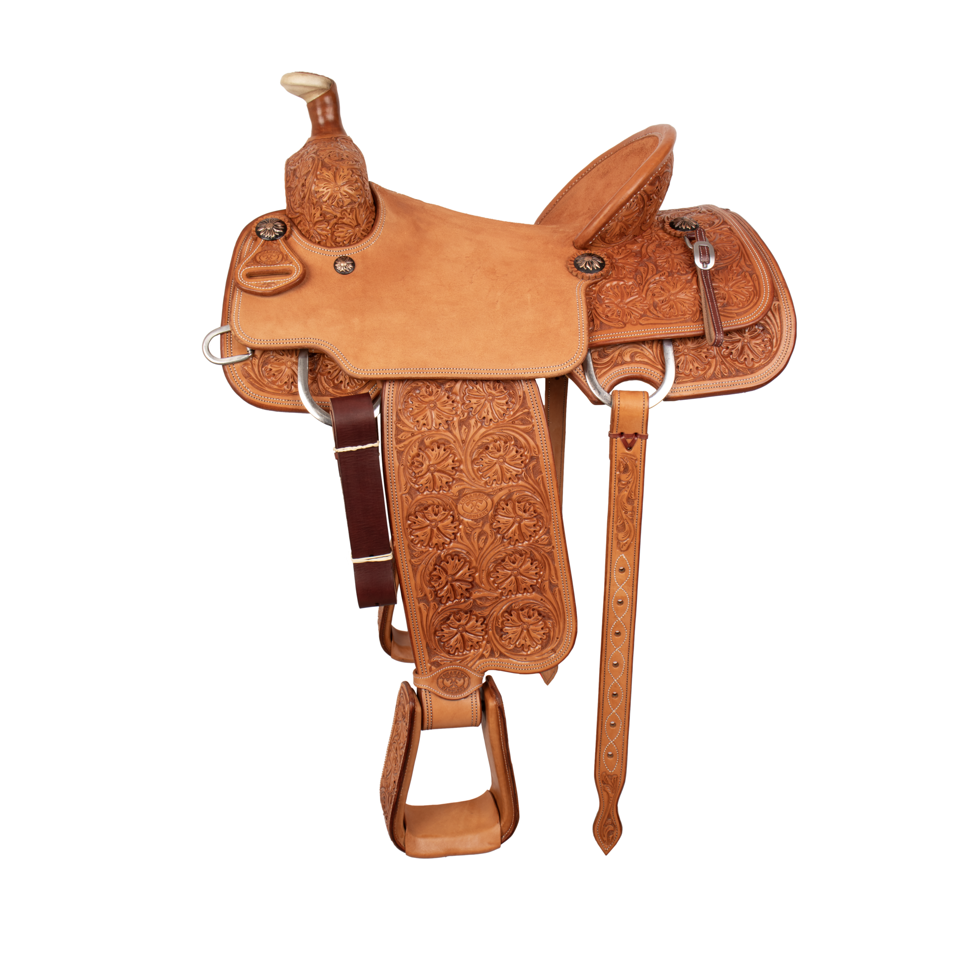Saddle 15.5 CACTUS  7/8 Tooled
