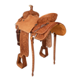 Load image into Gallery viewer, Saddle 15.5 CACTUS  7/8 Tooled
